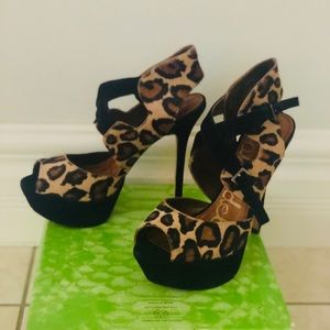 Sam Edelman S-Noura Leopard  Heels